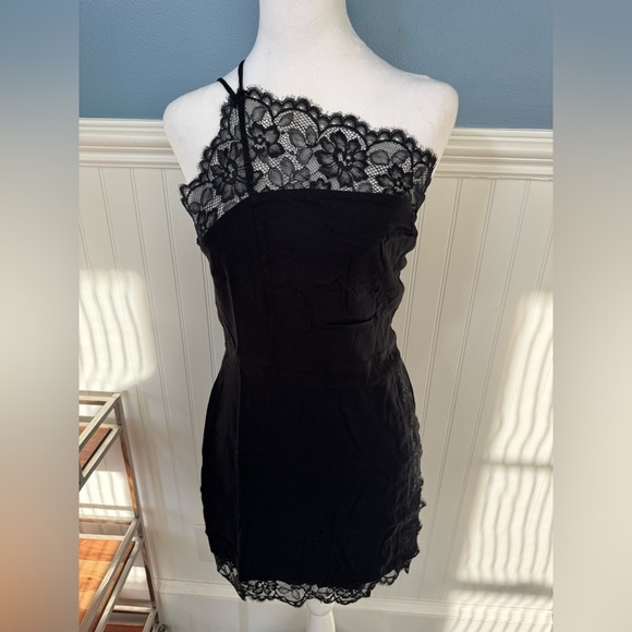 NWT Free People Premonitions Body Con Dress ~ Black ~Medium 🔥 - Picture 8 of 10